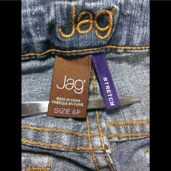 Jag Jeans Flap Pocket Boot Cut Petites sz 6P #1415 - Picture 5 of 6